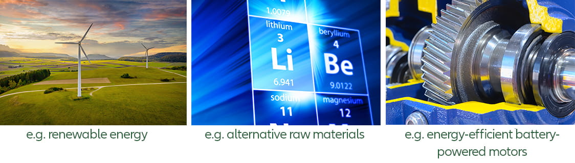 Infographik: Maßnahmen für die Energiewende